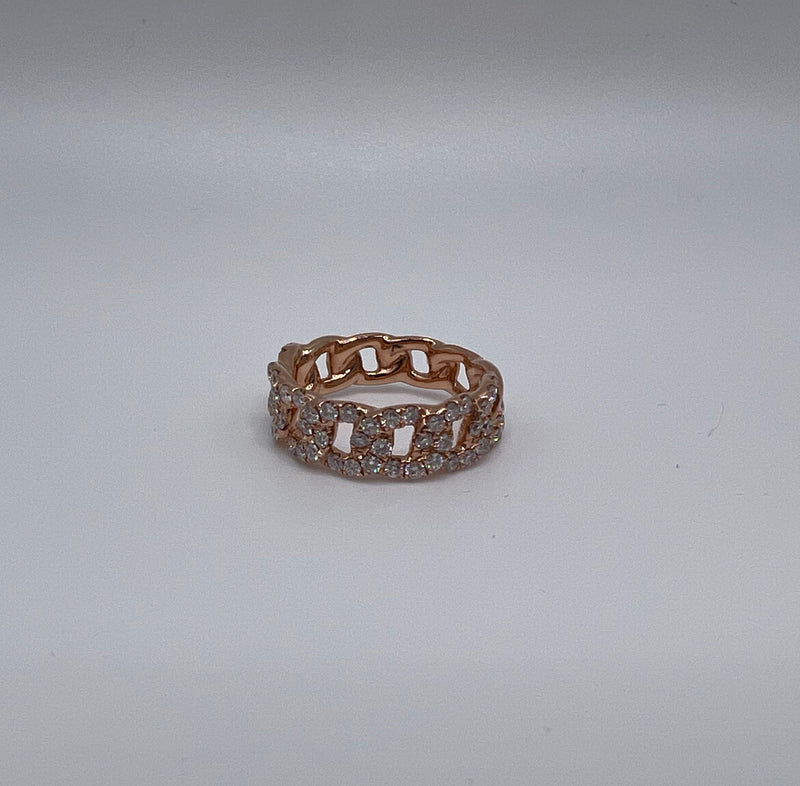 Stackable Braided 18k Rings